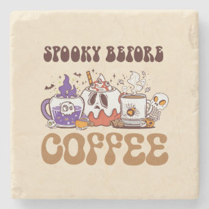 Posavasos De Piedra Tocante antes del café