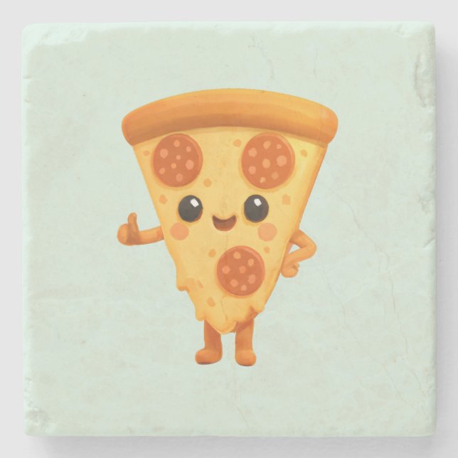 Posavasos De Piedra Todo bien Kawaii (Anverso)