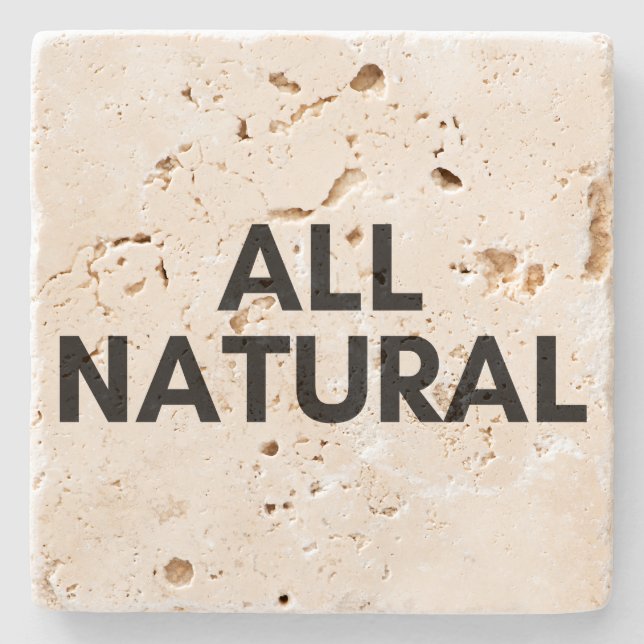 Posavasos De Piedra todo natural (Anverso)