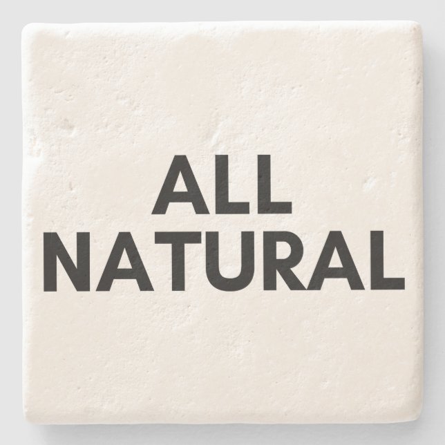 Posavasos De Piedra todo natural (Anverso)