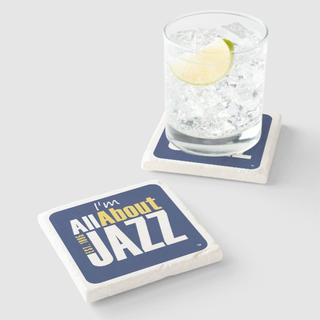 Posavasos De Piedra Todo sobre las bebidas de jazz (Lateral)