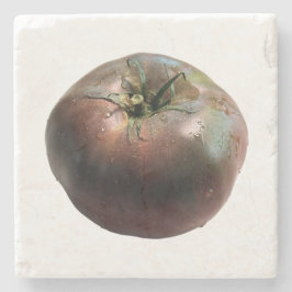 Posavasos De Piedra Tomate de Mercado Agricola Reposa Piedra
