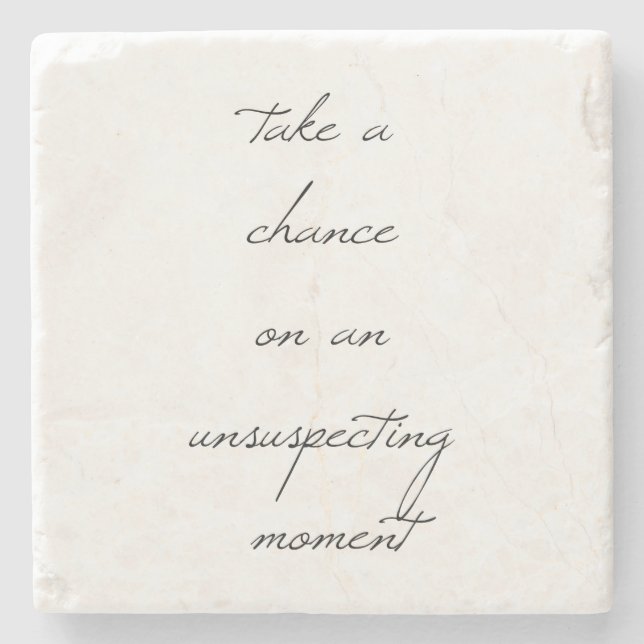 Posavasos De Piedra Tome la escoria de piedra de mármol (Anverso)