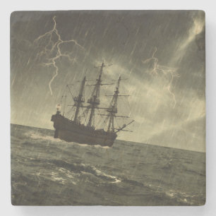 Posavasos De Piedra Tormenta