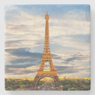 Posavasos De Piedra Torre París/Eiffel