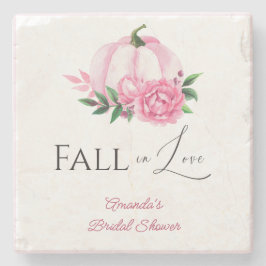 Posavasos De Piedra Tórrido Amor Rosa Claro Calabaza Regalo de Boda Rú