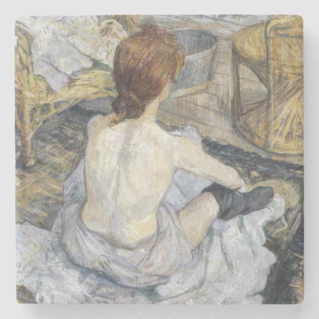 Posavasos De Piedra Toulouse-Lautrec - Rousse / Toilet (Anverso)