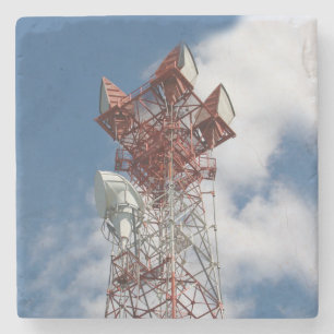 Posavasos De Piedra Towe de telecomunicaciones de microondas