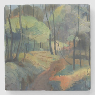 Posavasos De Piedra Trayectoria de bosque, 1920