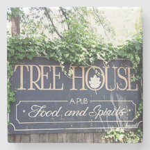 Tree House, Buckhead, Atlanta Landmark Coasters