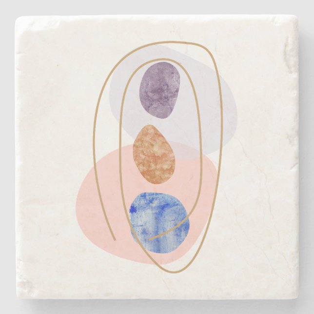 Posavasos De Piedra Tres piedras (Anverso)