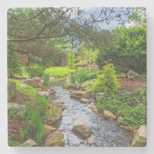 Posavasos De Piedra Triturador de creek primavera