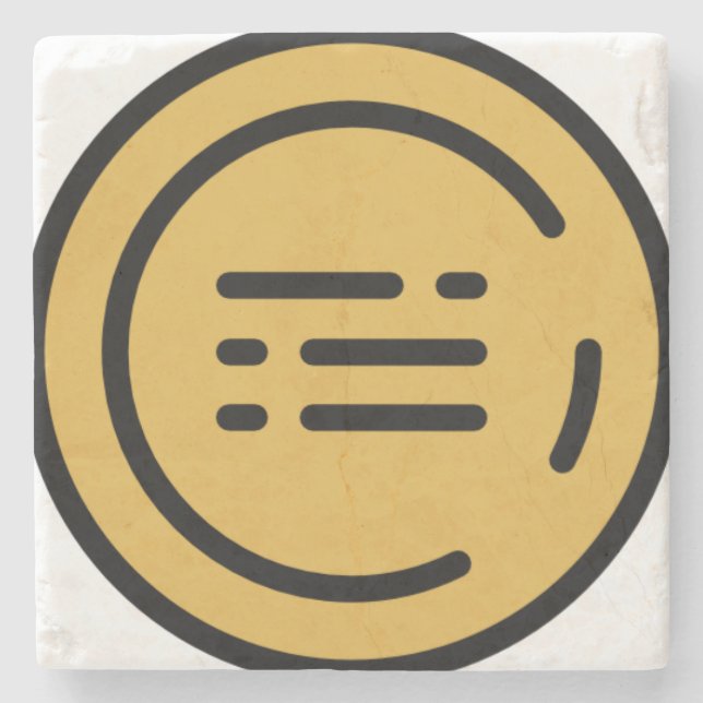 Posavasos De Piedra trofeo 1 (Anverso)