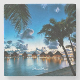 Posavasos De Piedra Tropical Bora Bora