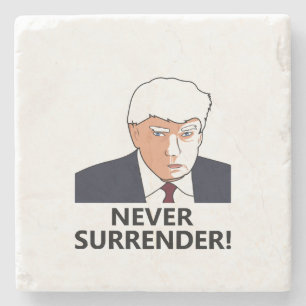 Posavasos De Piedra Trump nunca renunció a la masacre