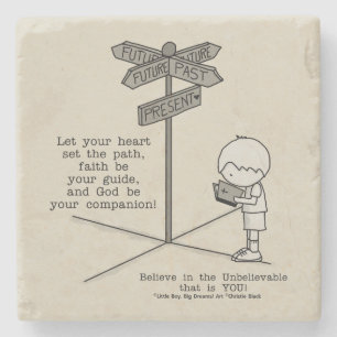 Posavasos De Piedra Tu compañera de Dios