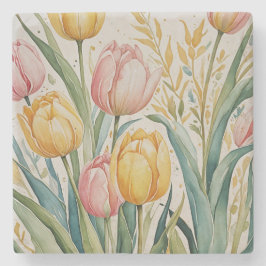 Posavasos De Piedra Tulip Reverie