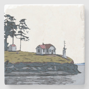 Posavasos De Piedra TURN POINT - Isla Stuart
