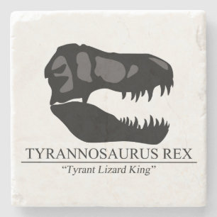 Posavasos De Piedra Tyrannosaurus Rex Skull
