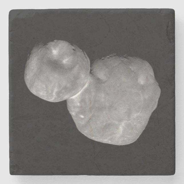 Posavasos De Piedra Ultima Thule Arrokoth Kuiper Belt (objeto) (Anverso)