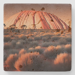 Posavasos De Piedra Uluru "Ayers Rock" Australia Petróleo pintura,