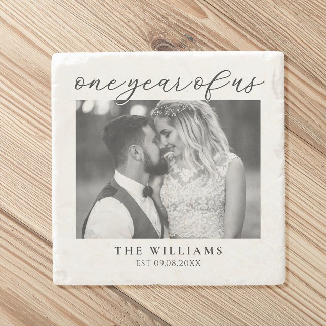 Posavasos De Piedra Un año del primer aniversario de los Bodas de Esta (Subido por el creador)