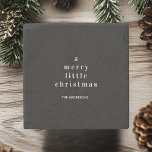 Posavasos De Piedra "Un lindo Navidad negro y blanco<br><div class="desc">"Añade un toque de elegancia a tu decoración de vacaciones con esta montaña de piedra minimalista en blanco y negro de A Merry Little Navidades. Con un diseño sencillo pero elegante en blanco y negro, esta montaña es perfecta para espacios modernos y minimalistas. Ideal para reuniones de vacaciones, hace un...</div>