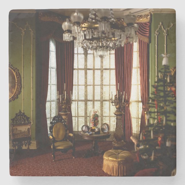 Posavasos De Piedra Un Navidad victoriano - Pascua de piedra (Anverso)