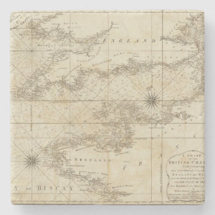 Posavasos De Piedra Una carta del canal británico