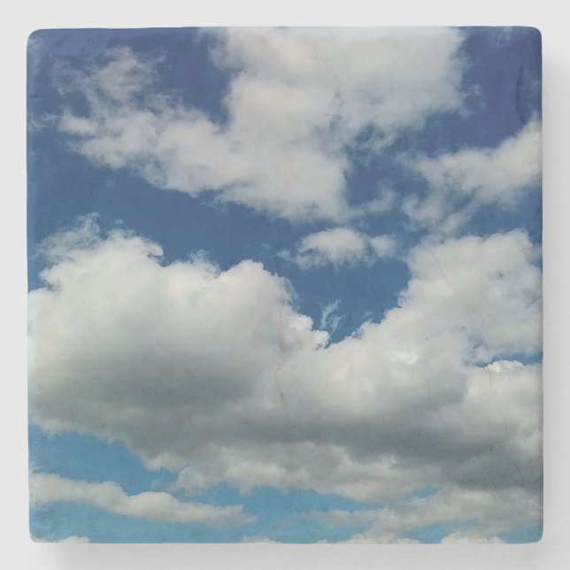 Posavasos De Piedra Una larga nube (Anverso)