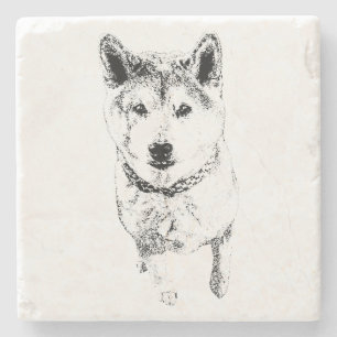 Posavasos De Piedra Una mirada inquebrantable