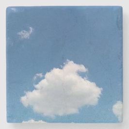 Posavasos De Piedra Una nube simple