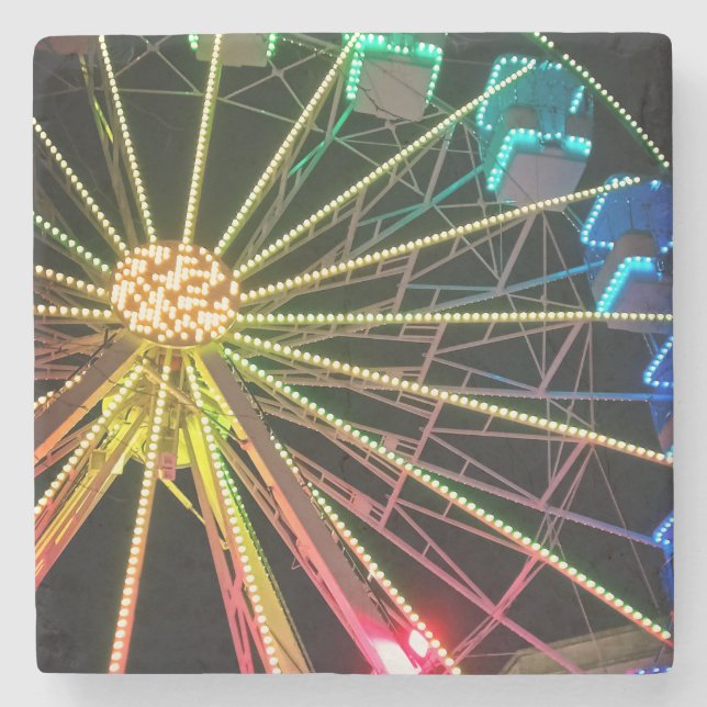 Posavasos De Piedra Una rueda de la fortuna (Anverso)