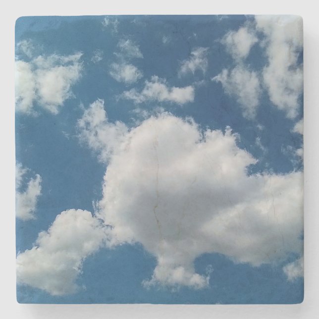 Posavasos De Piedra Una selección de nubes (Anverso)