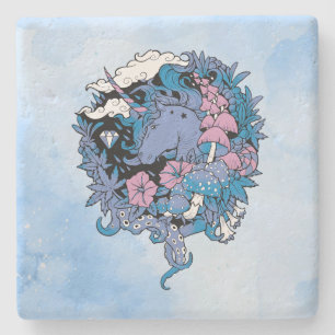 Posavasos De Piedra Unicornio