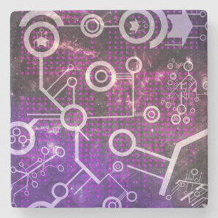Posavasos De Piedra Universo digital
