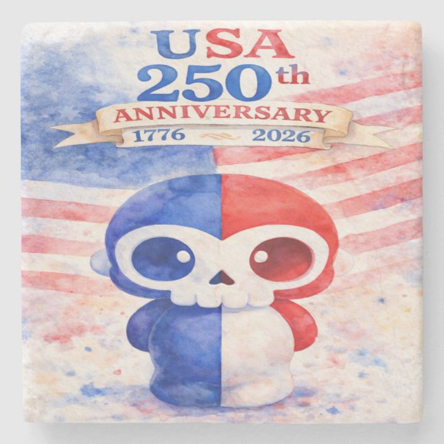 Posavasos De Piedra USA 250th Anniversary (Anverso)