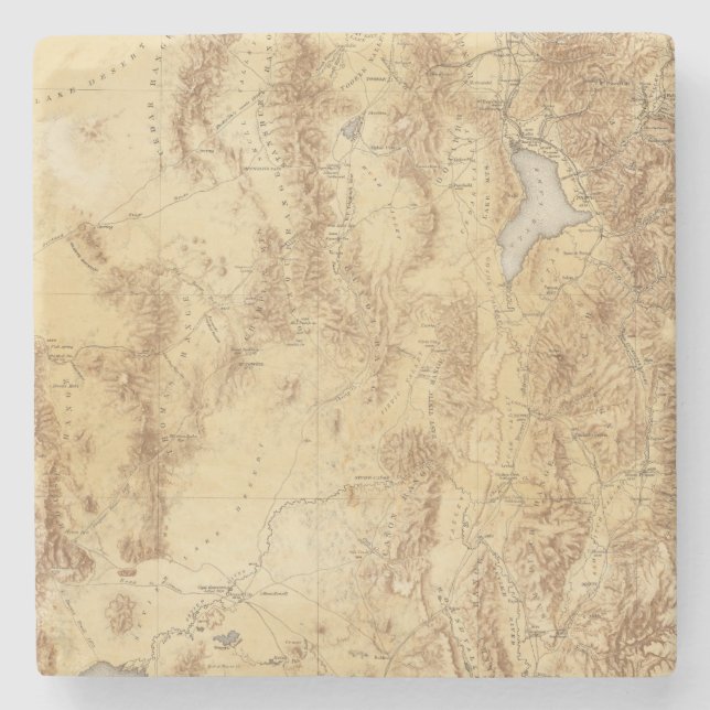 Posavasos De Piedra Utah (Anverso)