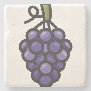 Posavasos De Piedra uva