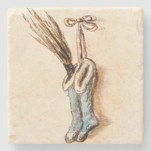 Posavasos De Piedra Vallas de Navidad antiguas (Anverso)