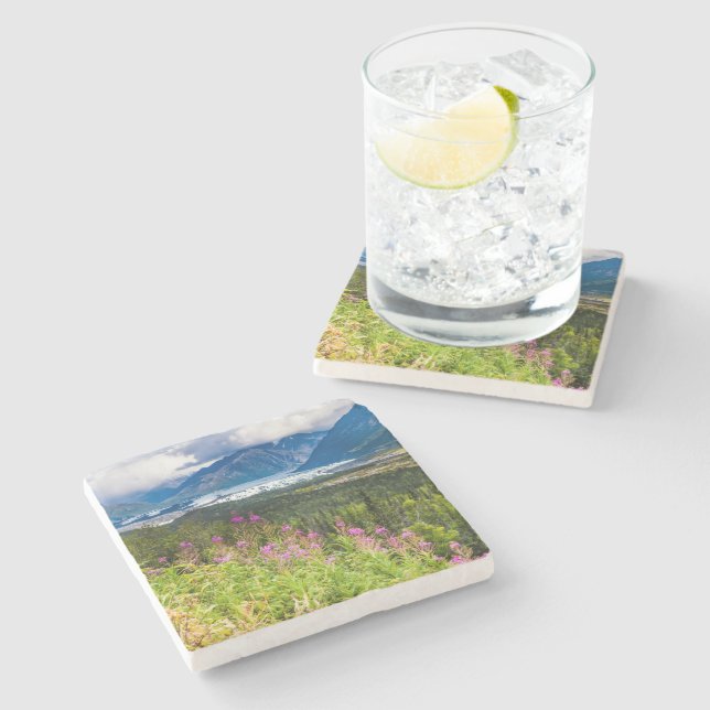 Posavasos De Piedra Valle de Matanuska, Alaska del Sur (Lateral)