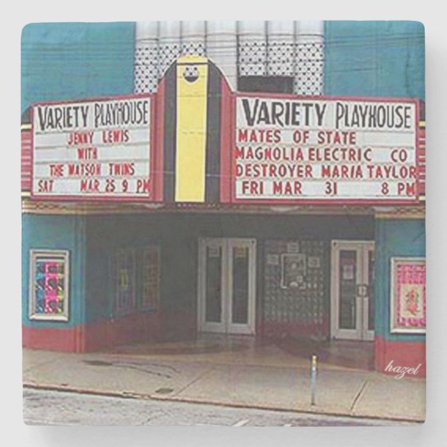 Posavasos De Piedra Variety Playhouse Atlanta, Variety Playhouse (Anverso)