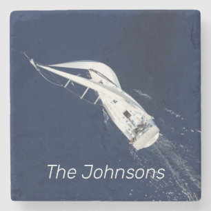 Posavasos De Piedra Vela libre vista de pájaro