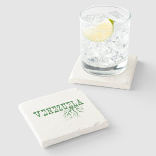 Posavasos De Piedra Venezuela arraiga arte verde de la palabra