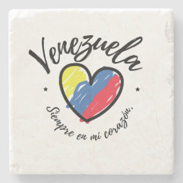 Posavasos De Piedra Venezuela siempre en mi Corazón