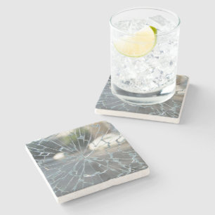 Posavasos De Piedra ventana rota
