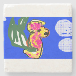 Posavasos De Piedra Verano de caballitos de mar