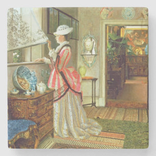 Posavasos De Piedra Verano de Juan Atkinson Grimshaw el  