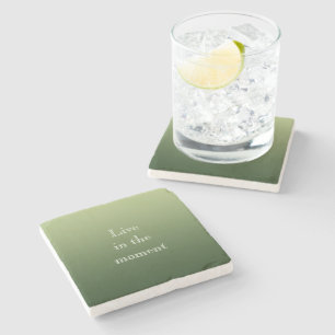 Posavasos De Piedra Verde de pepino