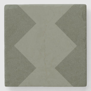 Posavasos de Piedra Verde Musgo